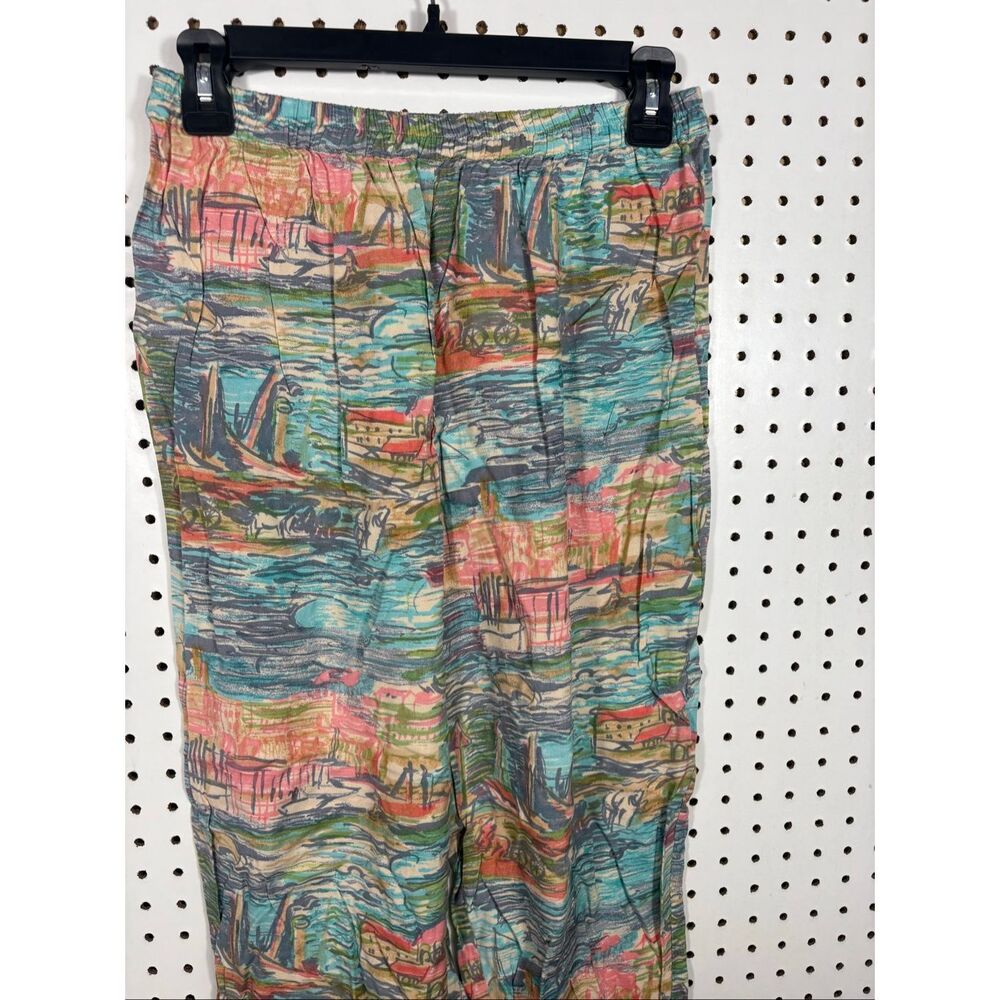 Putumayo sketch landscape tank top & pants set size S - Picture 5 of 10